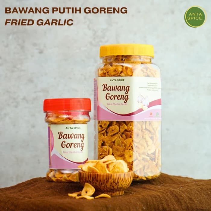 Bawang Putih Goreng Tanpa Campuran